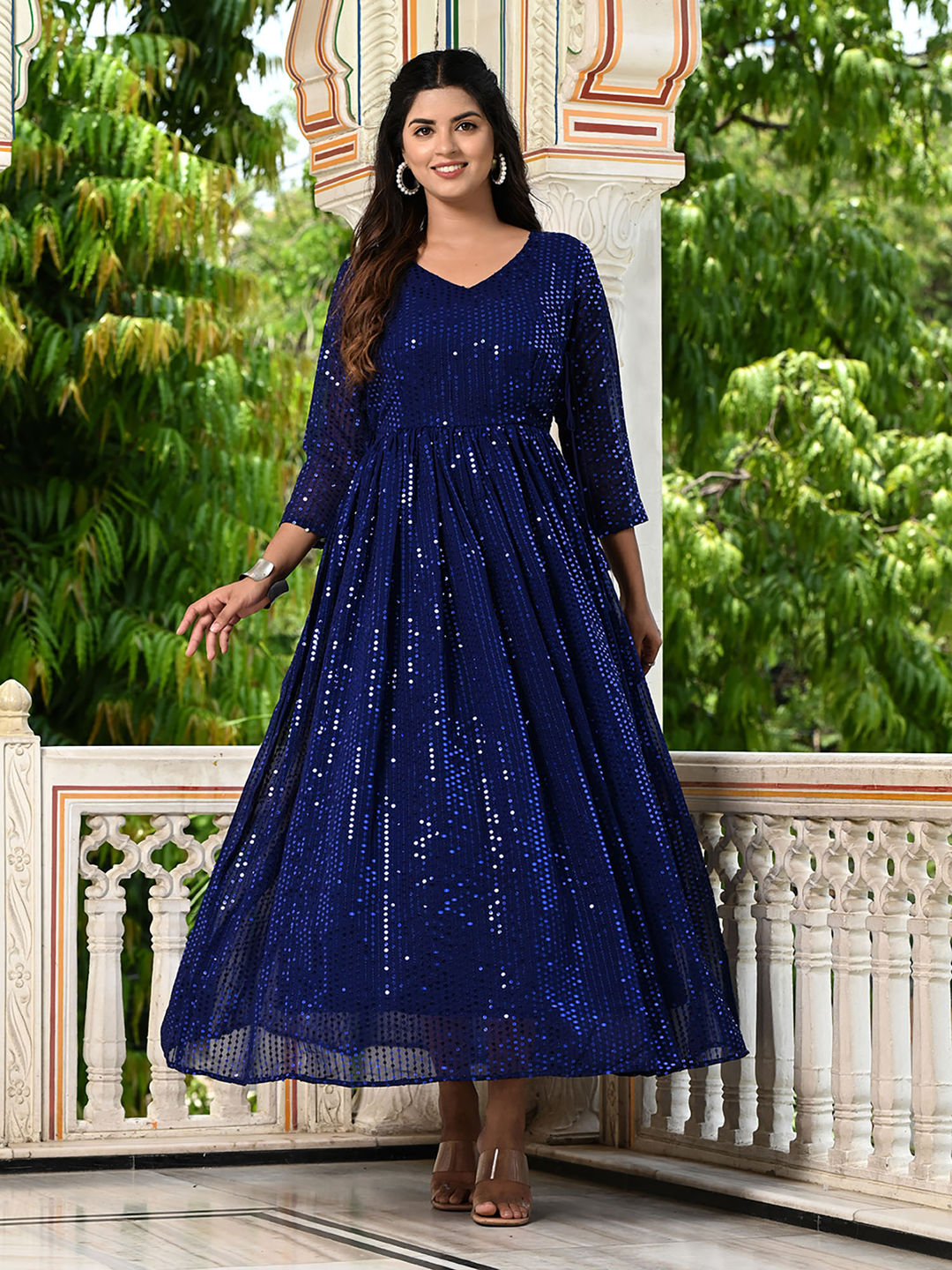 New pattern anarkali dress hotsell