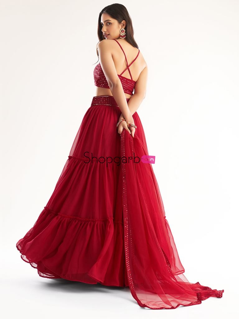 Net Lehngha Bridal Lehenga Choli crop top lehenga Lehenga Indien, Net  Lehenga, Lehenga Style, Leheng | Piece prom dress, Hot pink prom dress,  Evening dresses
